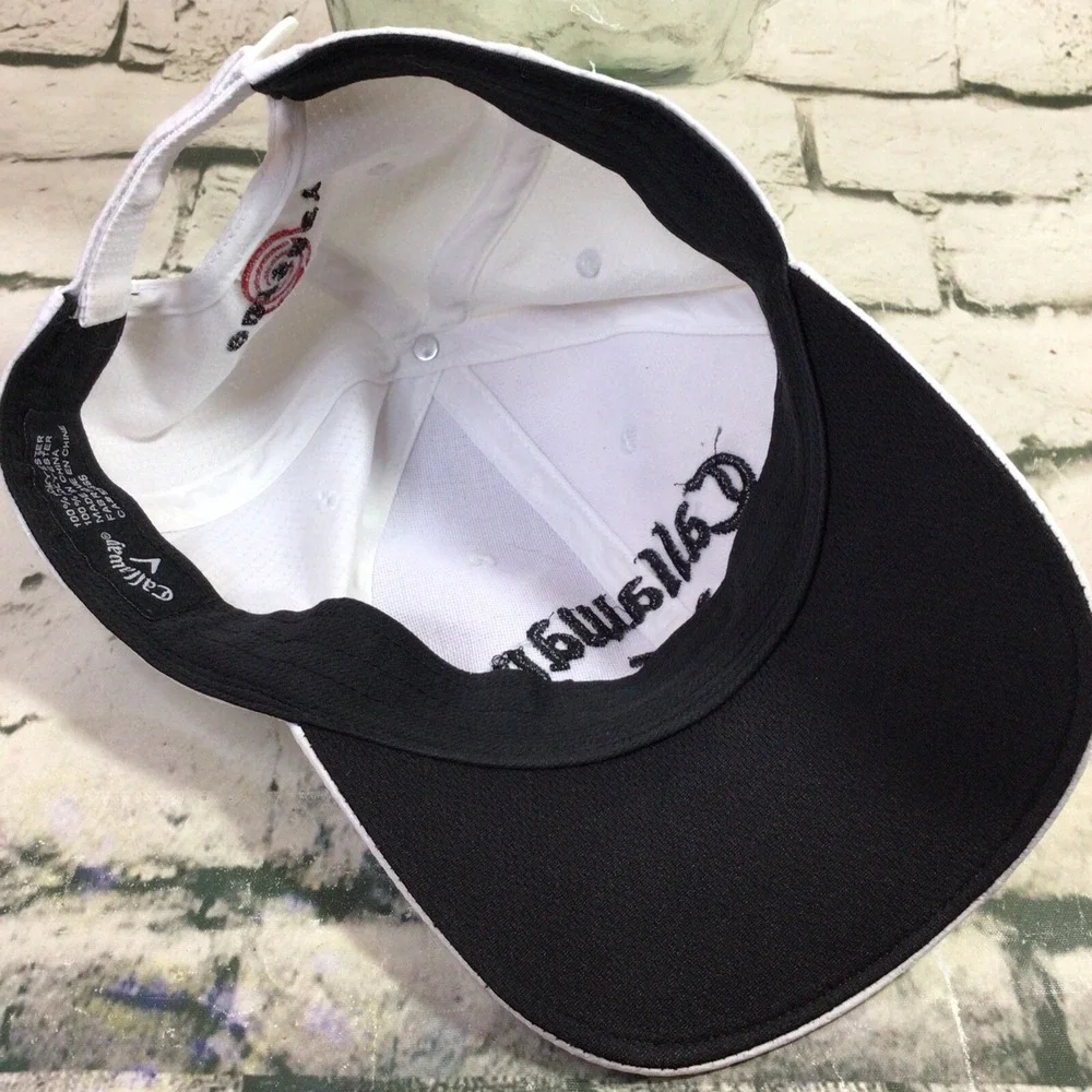 Callaway White‎ Golf Hat Adjustable Ball Cap